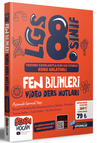 2023 LGS 8.Sınıf Fen Bilimleri Video Ders Notları (Konu Anlatımı) 