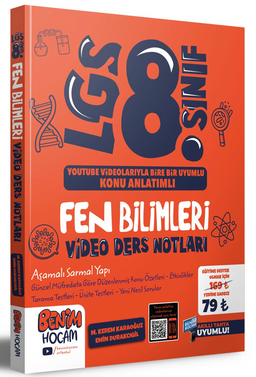 2023 LGS 8.Sınıf Fen Bilimleri Video Ders Notları (Konu Anlatımı) 