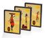 Full Frame Duvar Sanatları - AfrikaObje -  Küp Taşıyan Kadınlar - Üçlü  Set(FF-DS208)</span>