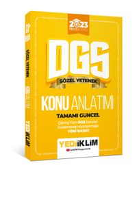 2023 Prestij Serisi DGS Sözel Yetenek Konu Anlatımı