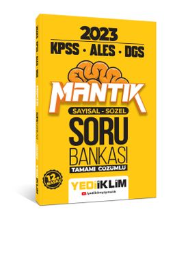2023 KPSS-ALES-DGS Sayısal Sözel Mantık Tamamı Çözümlü Soru Bankası