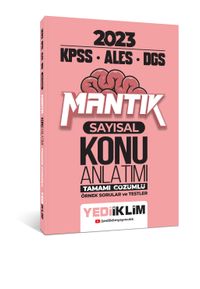 2023 KPSS-ALES-DGS Sayısal Mantık Konu Anlatımı