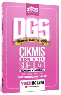 2023 Prestij Serisi DGS Tamamı Çözümlü Son 5 Yıl Çıkmış Sorular 