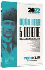 MEB Öğretmenlik Kariyer Basamakları Başöğretmenlik Tamamı Çözümlü 5 Deneme