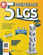 LGS Netto Tamamı Video Çözümlü 5 Fasikül Genel Deneme Seti Kolay-Orta-Zor 