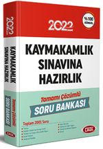Kaymakamlık Sınavına Hazırlık Tamamı Çözümlü Bankası