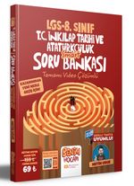 2023 LGS 8.Sınıf T.C. İnkılap Tarihi ve Atatürkçülük Smart Tamamı Video Çözümlü Soru Bankası 