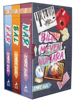 Bilinmeyen Numara Serisi Kutulu Set (Karton Kapak )