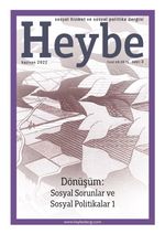 Heybe: Sosyal Hizmet Ve Sosyal Politika Dergisi Sayı:3