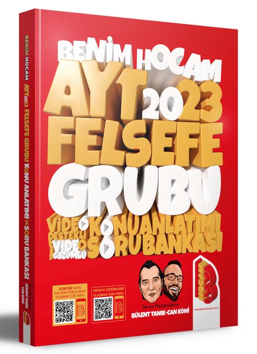 2023 AYT Felsefe Grubu Video Destekli Konu Anlatımı ve Tamamı Video Çözümlü Soru Bankası 