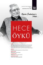 Hece Öykü İki Aylık Öykü Dergisi Sayı:112 Ağustos-Eylül 2022