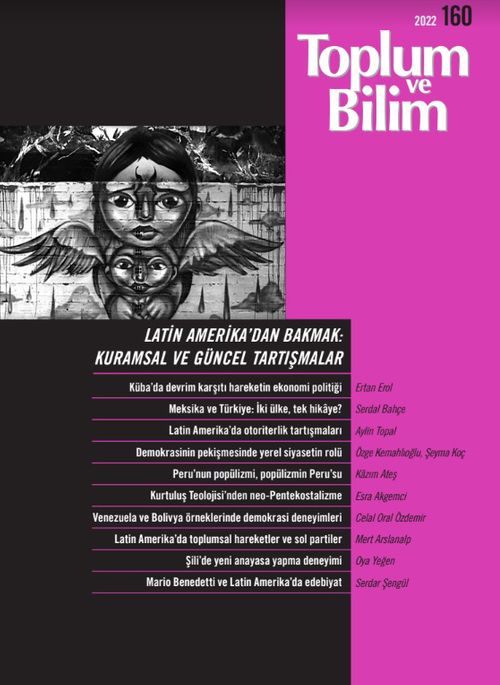 Toplum ve Bilim Sayı:160 2022