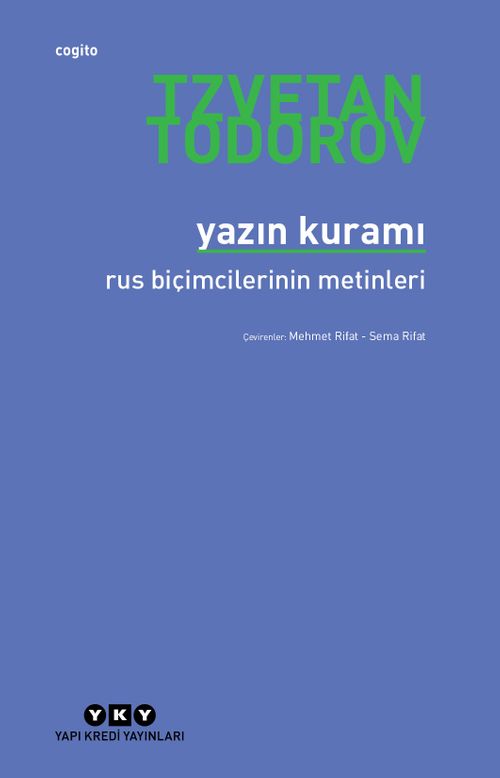 Yazın Kuramı & Rus Biçimcilerinin Metinleri