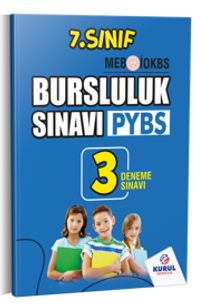 7.Sınıf Bursluluk Sınavı 3 Deneme Sınavı