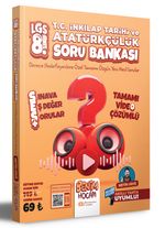 2023 LGS 8.Sınıf T.C. İnkılap Tarihi ve Atatürkçülük Tamamı Video Çözümlü Soru Bankası 