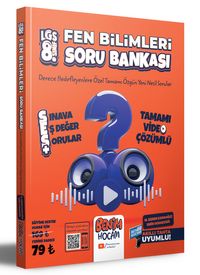 2023 LGS 8.Sınıf Fen Bilimleri SES Tamamı Video Çözümlü Soru Bankası 