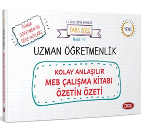 Uzman Öğretmenlik Kolay Anlaşılır Meb Çalışma Kitabı Özetin Özeti 