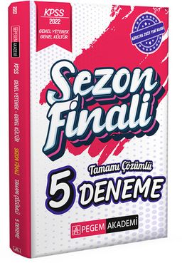 2022 KPSS Genel Kültür Genel Yetenek Sezon Finali Tamamı Çözümlü 5 Deneme