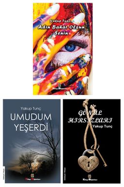 Yakup Tunç Roman - Hikaye Kitapları (3 Kitap Set)