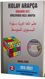 Kolay Arapça Öğrenim Seti - Dinleyerek Hızlı Arapça (2. Kitap Orta Düzey)