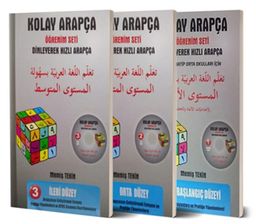 Kolay Arapça Öğrenim Seti (3 Cilt Kitap)