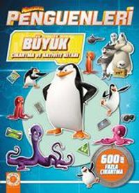 Madagaskar Penguenleri / Büyük Çıkartma ve Aktivite Kitabı