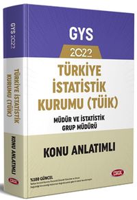 Türkiye İstatistik Kurumu (Tüik) GYS Konu Anlatımlı 