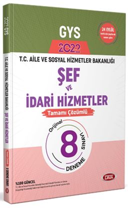 T. C. Aile ve Sosyal Hizmetler Bakanlığı GYS Şef ve İdari Hizmetler Tamamı Çözümlü 8 Deneme Sınavı