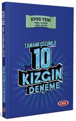 KPSS Genel Yetenek Genel Kültür Tamamı Çözümlü 10 Kızgın Deneme