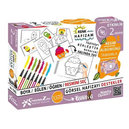 Çekirdek Zeka Ilk Resmim Etkinlik Oyunu 2.Seviye (009582)