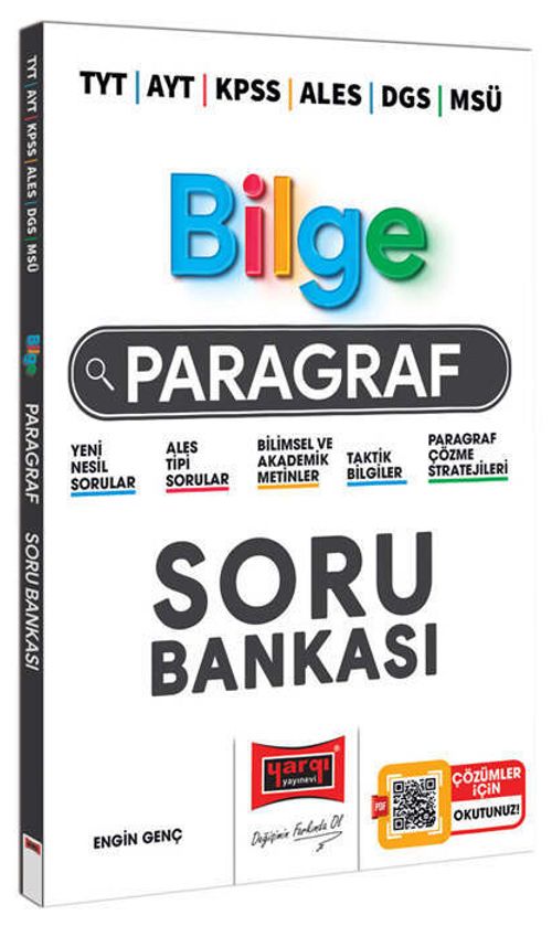 TYT AYT KPSS ALES DGS MSÜ Bilge Paragraf Soru Bankası