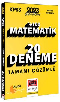 2023 KPSS Matematik Tamamı Çözümlü 20 Deneme