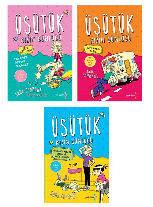 Üşütük Kızın Günlüğü Serisi (3 Kitap)
