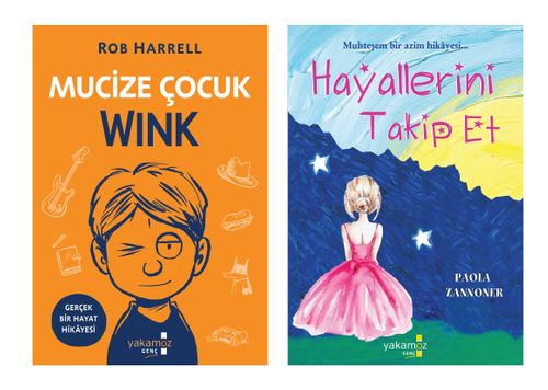 Mucize Çocuk Wink - Hayallerini Takip Et Seti (2 Kitap)