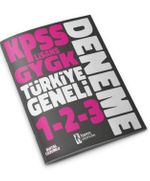 2023 KPSS Lisans GYGK Türkiye Geneli Deneme Seti 1-2-3