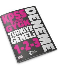 2023 KPSS Lisans GYGK Türkiye Geneli Deneme Seti 1-2-3