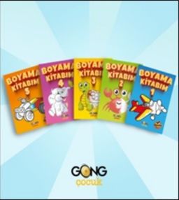 Boyama Kitabı (5’li Set)