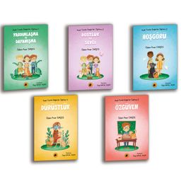 Kedi Tombi Değerler Eğitimi Seti (5 Kitap)