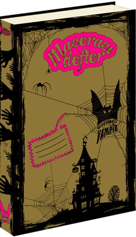 Beyaz Kanatlı Vampir  - Maceracı Defter (Pembe)