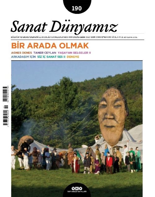 Sanat Dünyamız Üç Aylık Kültür ve Sanat Dergisi Sayı:190 Eylül-Ekim 2022