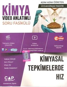 Üniversiteye Hazırlık Kimya Kimyasal Tepkimelerde Hız Konu Anlatımlı Soru Fasikülü
