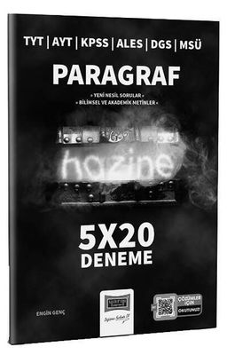 TYT AYT KPSS ALES DGS MSÜ Hazine Paragraf 5x20 Denemeler