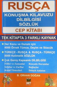 Rusça Konuşma Kılavuzu Dilbilgisi Sözlük Cep Kitabı
