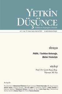 Yetkin Düşünce Sayı: 18 Nisan-Mayıs-Haziran 2022