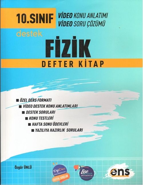 10. Sınıf Fizik Defter Kitap