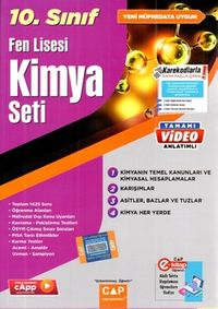 10. Sınıf Fen Lisesi Kimya Seti