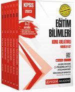 2023 KPSS Eğitim Bilimleri Konu Anlatımlı Modüler Set - 6 Kitap + En Güncel Video