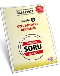 Uzman ve Başöğretmen Modül 3 Özel Eğitim ve Rehberlik Öğretici Soru Fasikülü 