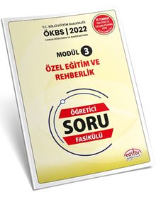 Uzman ve Başöğretmen Modül 3 Özel Eğitim ve Rehberlik Öğretici Soru Fasikülü 