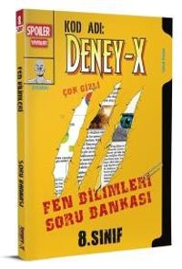 8. Sınıf Deney-X Fen Bilimleri Soru Bankası